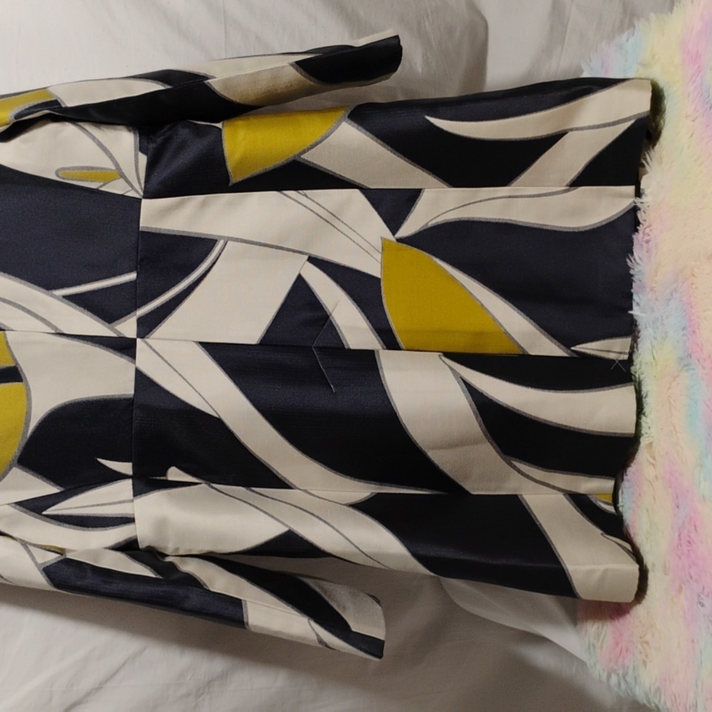 SALE! NWT Ann Taylor Petite Classy Multicolor Long Silky Soft Jacket (X-54) - Picture 9 of 14